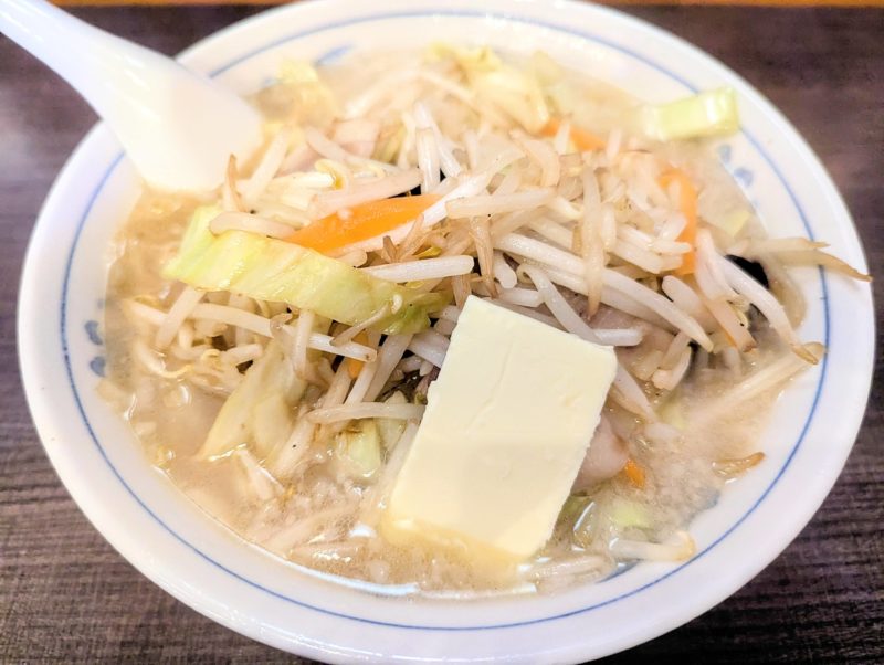 いこいさぎさか店の野菜らーめん