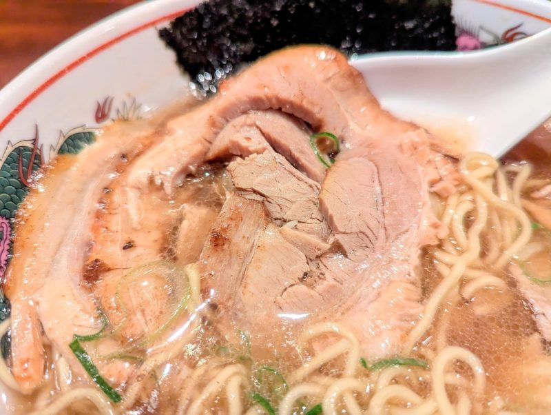 喜八屋磐田店の焼豚中華そば