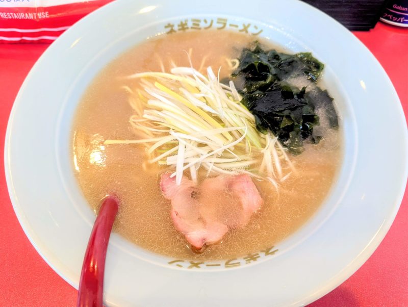 ラーメンショップ磐田竜洋店のあっさり煮干しラーメン