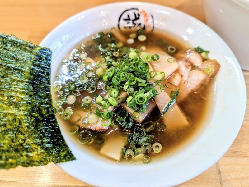 中華そば誠のつけ麺のスープ