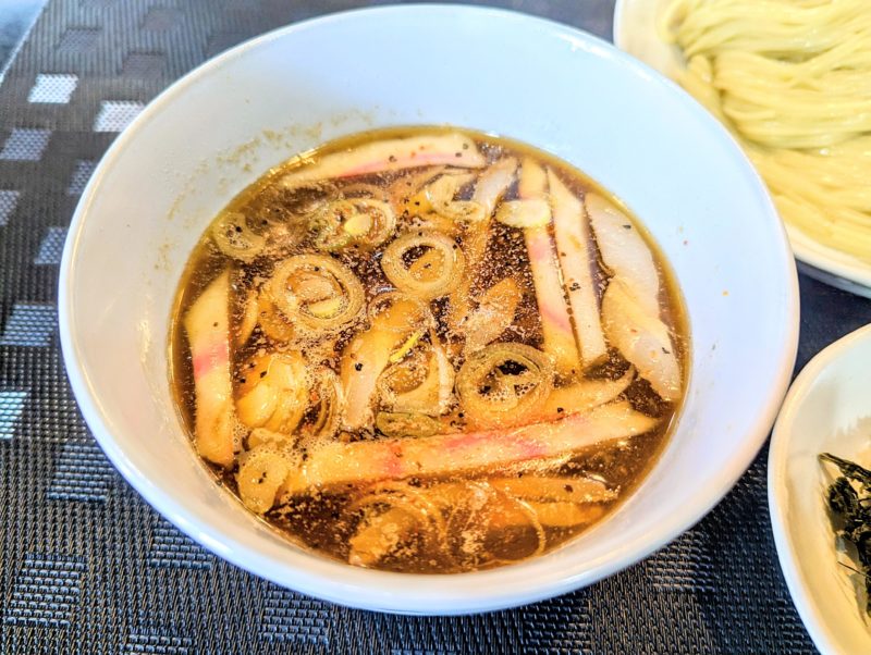 中華ソバ藤むらのつけそばのスープ