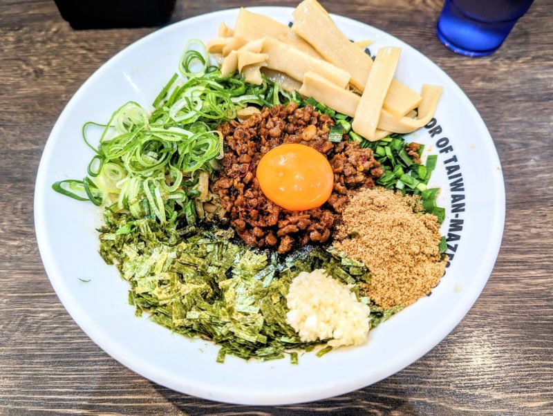 はなび浜松店の元祖台湾まぜそば